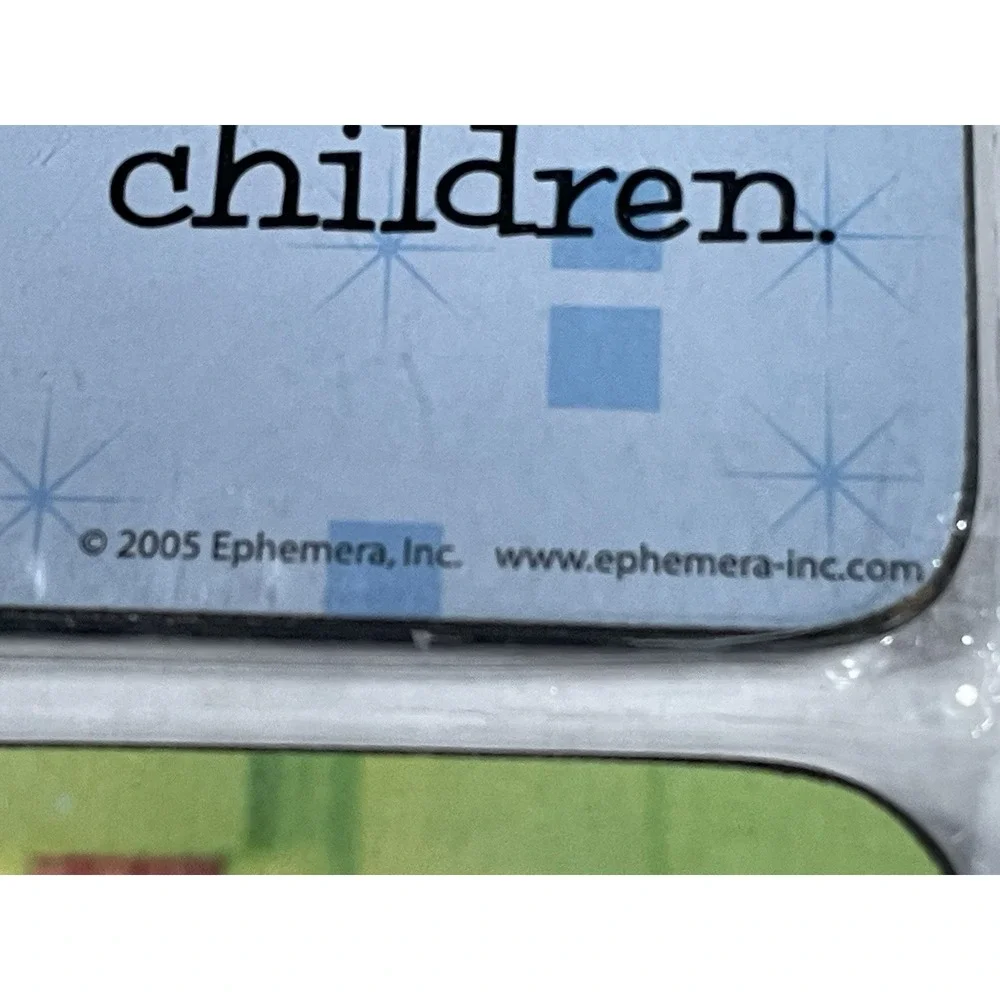 2005 Ephemera Coasters Housewife Mom Kids Joke Humor Illustrated Lot Of 4 New